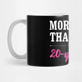 More Fun Than Two 20 Year Olds Funny Birthday Mug